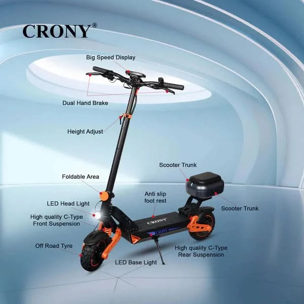 Crony D2 Pro – High Speed Electric Scooter