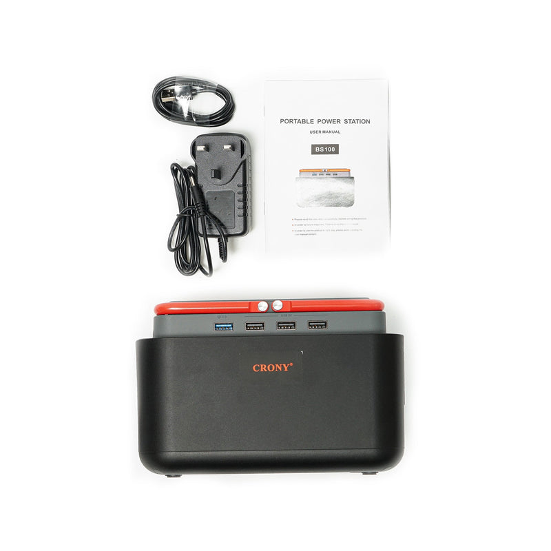 CRONY BS100 Portable Power Station 45000mAh outdoors camping travel hunting emergency battery  100w portable power generator emergency