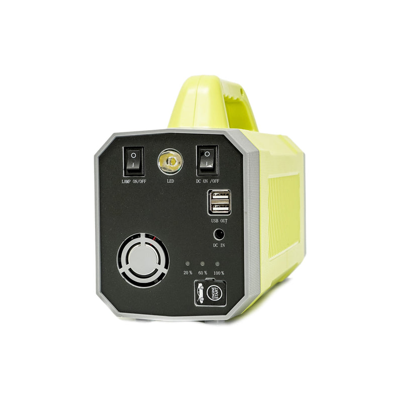 Crony  K300 Portable Power Station 100W With Jump Starter  Battery For Camping