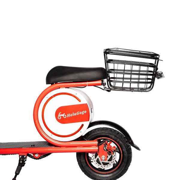 CRONY C2 Electric Scooter 500W Motor 48V/12AH Battery 25-30KM Range Disc Brakes Front/Rear Suspension Bluetooth Speaker bike Electric Motorcycle