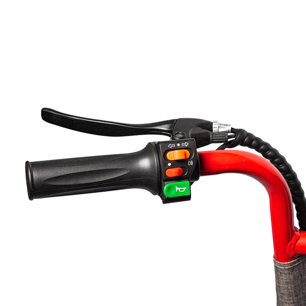 CRONY C2 Electric Scooter 500W Motor 48V/12AH Battery 25-30KM Range Disc Brakes Front/Rear Suspension Bluetooth Speaker bike Electric Motorcycle