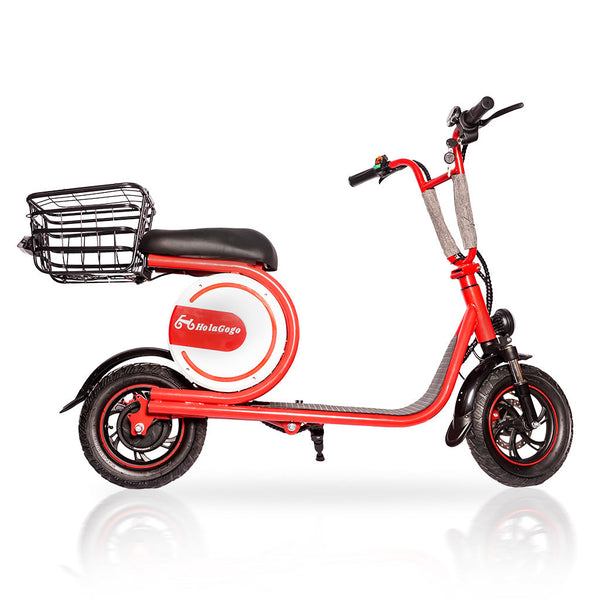 CRONY C2 Electric Scooter 500W Motor 48V/12AH Battery 25-30KM Range Disc Brakes Front/Rear Suspension Bluetooth Speaker bike Electric Motorcycle