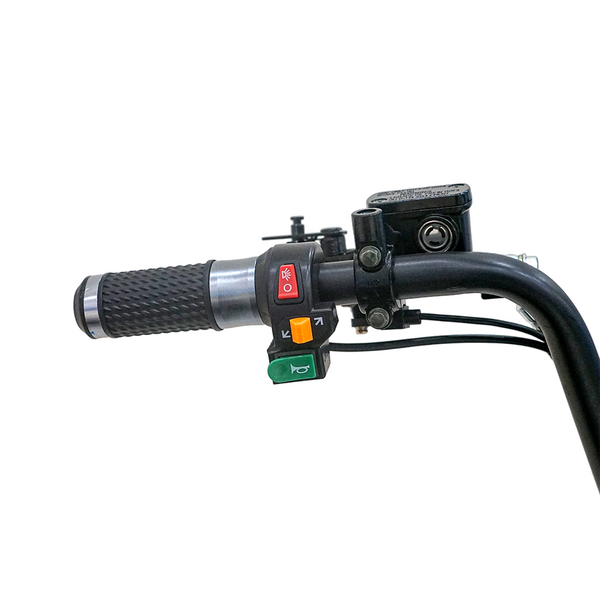 CRONY SS-11W Electric Scooter 1000W Motor 48V/15AH Battery 25-45KM Range Disc Brakes Front/Rear Suspension three wheel scooter with basket Electric Motorcycle