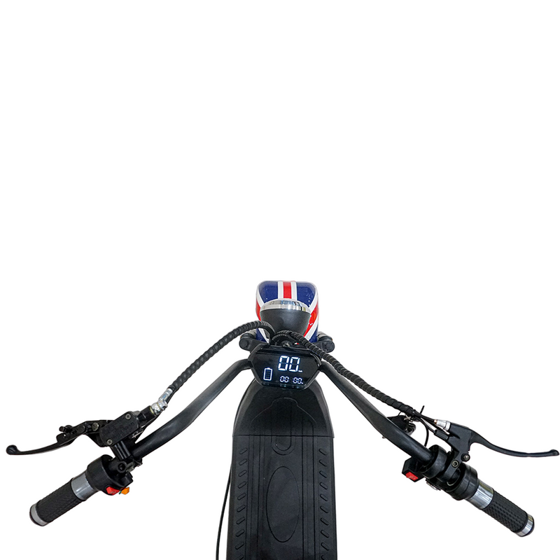 CRONY SS-11W Electric Scooter 1000W Motor 48V/15AH Battery 25-45KM Range Disc Brakes Front/Rear Suspension three wheel scooter with basket Electric Motorcycle