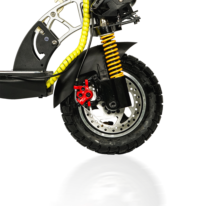 CRONY V10+ LED 1500W Electric Scooter 48V 48KMH Range Front Rear Suspension Disc Brakes Aluminum Alloy Frame App Connectivity Full color LED footpad &amp base light