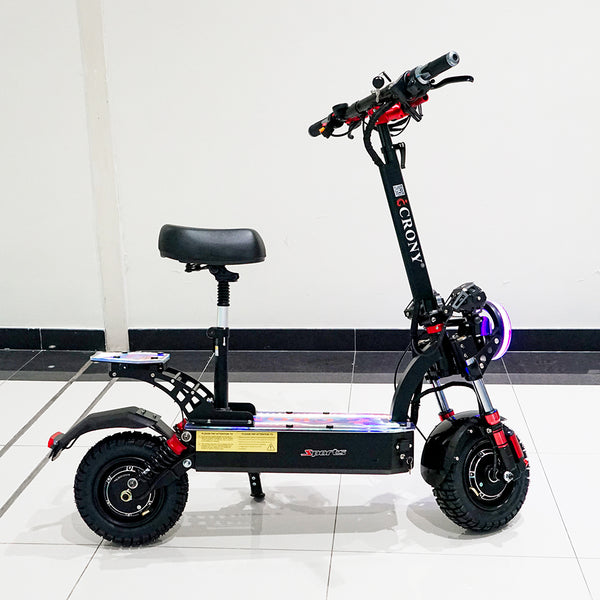 CRONY DK-11 LED 2800W 11 inch Wide tire High configuration E-Scoot bike 80-95KM/H Electric Scooter