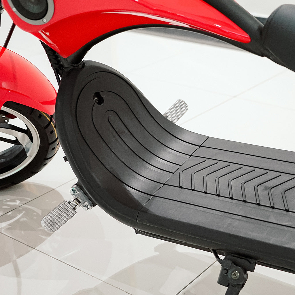 CRONY NEW X1 Harley Electrocar car With BT Speaker Electrocar car Citycoco Fat Tire Electric Motorcycle Red