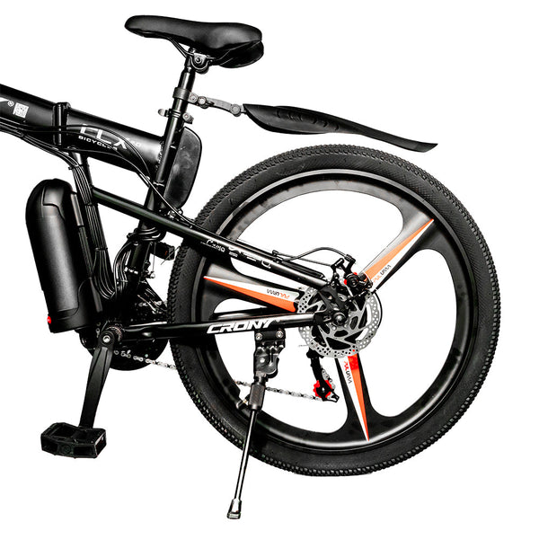 CRONY FA-018 Electric Scooter 250W Motor 36V/12AH Battery 20-50KM Range Disc Brakes Front Suspension Detachable Battery electric bike