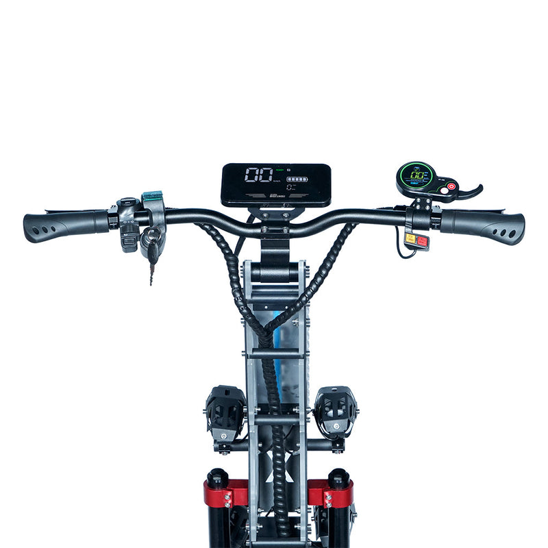 CRONY X7 Electric Scooter 5000Wx2 Motors 72V/50AH Battery 80-190KM Range Disc Brakes Front/Rear Suspension High configuration Dual Motor E-Scooter