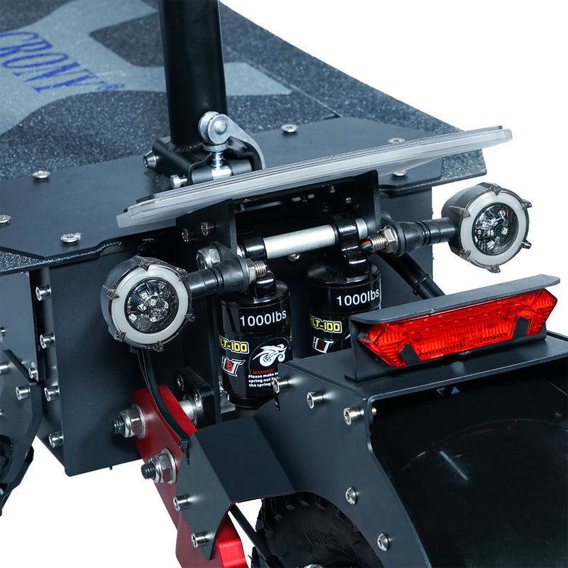 CRONY X7 Electric Scooter 5000Wx2 Motors 72V/50AH Battery 80-190KM Range Disc Brakes Front/Rear Suspension High configuration Dual Motor E-Scooter