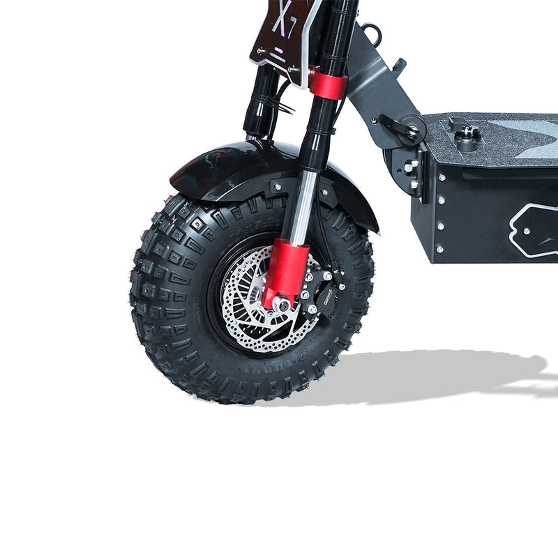 CRONY X7 Electric Scooter 5000Wx2 Motors 72V/50AH Battery 80-190KM Range Disc Brakes Front/Rear Suspension High configuration Dual Motor E-Scooter