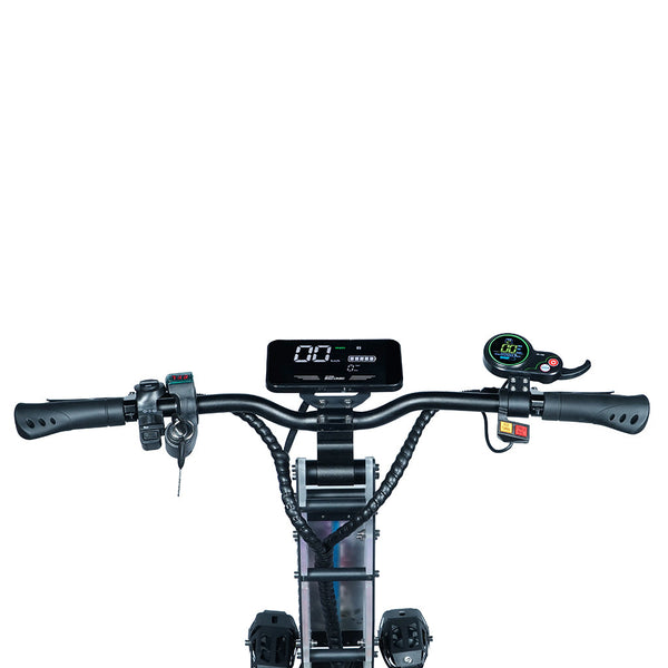 CRONY X7 Electric Scooter 5000Wx2 Motors 72V/50AH Battery 80-190KM Range Disc Brakes Front/Rear Suspension High configuration Dual Motor E-Scooter