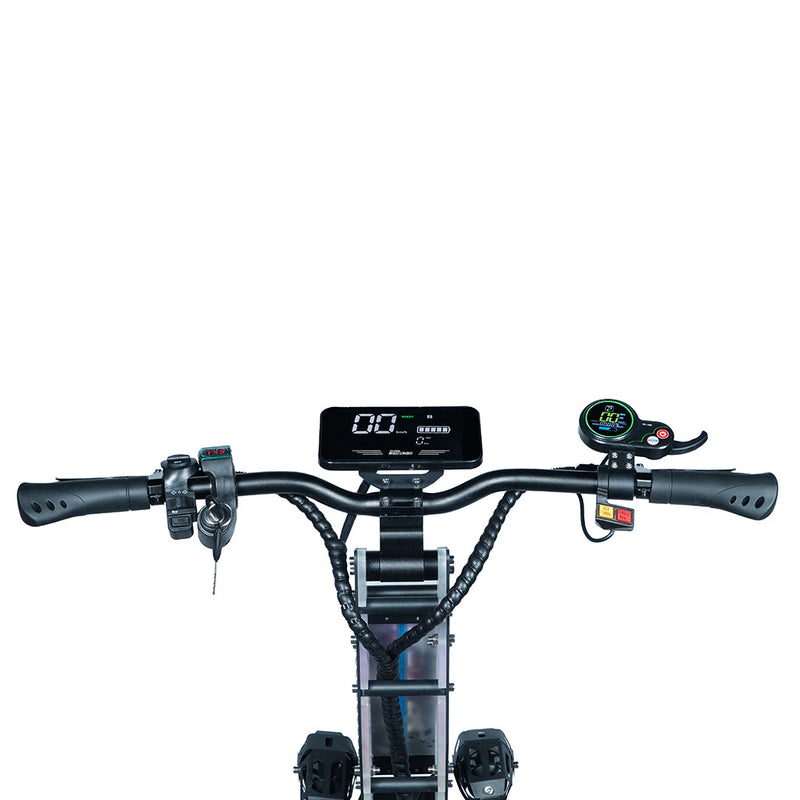 CRONY X7 Electric Scooter 5000Wx2 Motors 72V/50AH Battery 80-190KM Range Disc Brakes Front/Rear Suspension High configuration Dual Motor E-Scooter