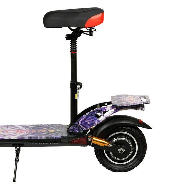 CRONY V10+ LED 1500W 10-inch Wide Tire High Configuration E-Scooter, High-Speed Electric Scooter for Outdoor Roads with Bluetooth Speaker.