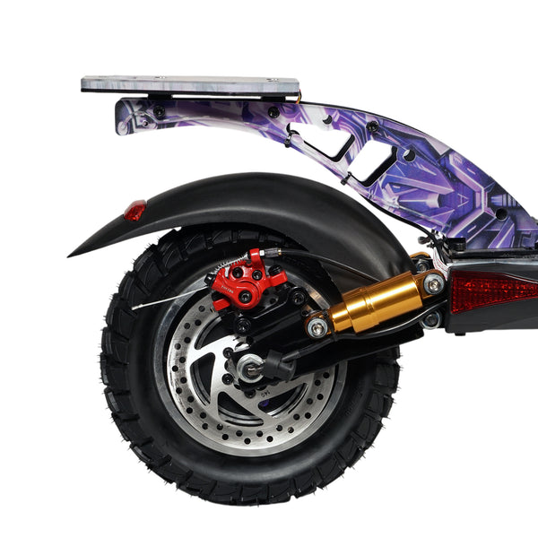 CRONY V10+ LED 1500W 10-inch Wide Tire High Configuration E-Scooter, High-Speed Electric Scooter for Outdoor Roads with Bluetooth Speaker.