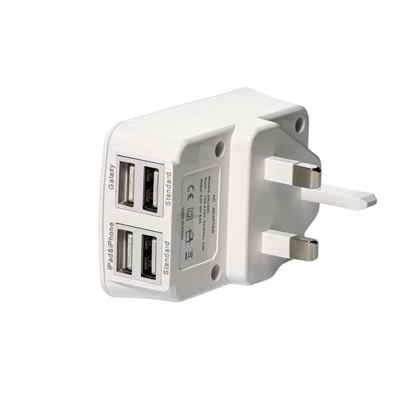 CRONY 4 Ports USB Wall Charger Quick Charge Travel USB Power Adapter