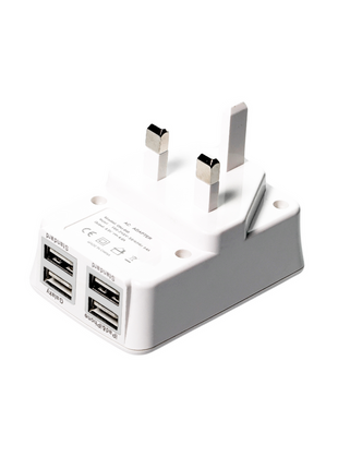 4 Ports USB Wall Charger Quick Charge Travel USB Power Adapter