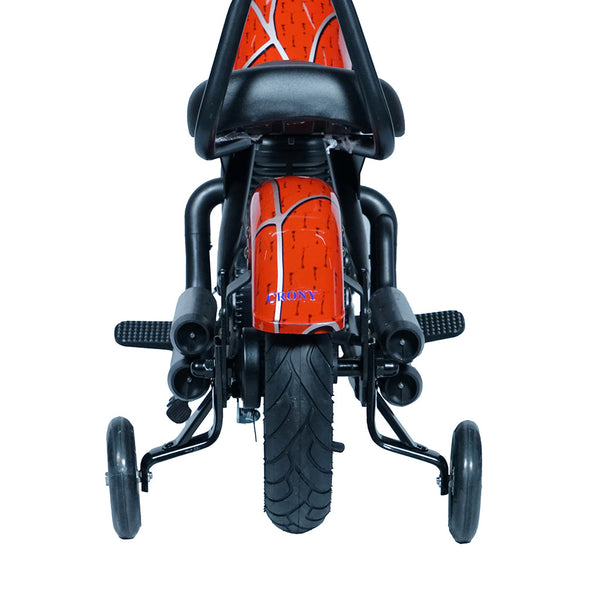 CRONY YY-7S8P Electric Scooter 180W Motor 24V/5.2AH Battery 10-12KM Range Front Suspension Normal Brake LCD Display Harley Motorcycle Electric Motorcycle