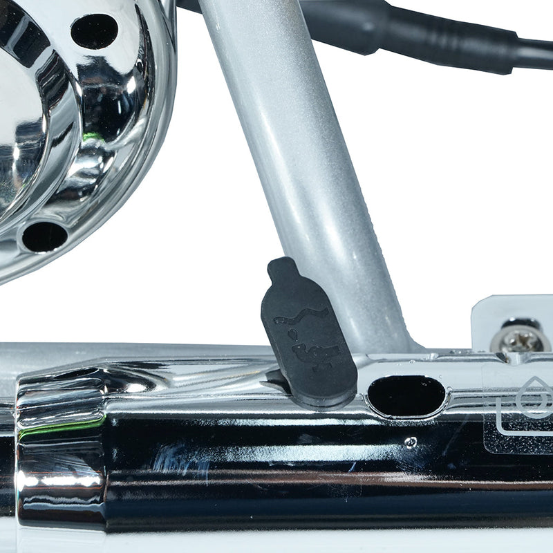 CRONY EL-MB03C Children Harley silver plating With APP Bluetooth Motor sounds and fake smoke LED light Electric Motorcycle