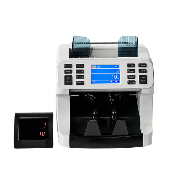 CRONY H-8700 High-Speed Smart Bill Counter 1200 Notes/Min Built-in Thermal Printer TFT Display  Banknote Verifiers