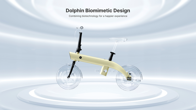 CRONY H2 Folding Electric Bike 14-Inch 250W Motor 36V Detachable Battery 25KM/H