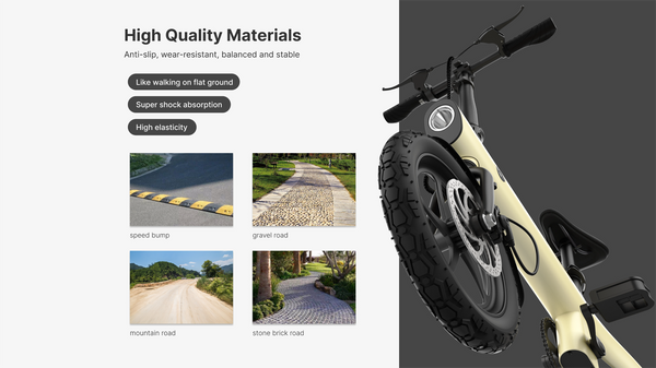 CRONY H2 Folding Electric Bike 14-Inch 250W Motor 36V Detachable Battery 25KM/H