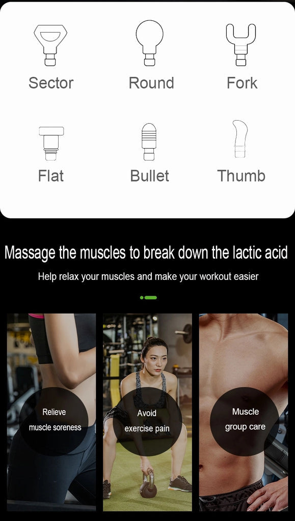 HL-JM04 Electric fascia gun mini massage gun latest 20 speeds lcd screen muscle electric massager percussion massager