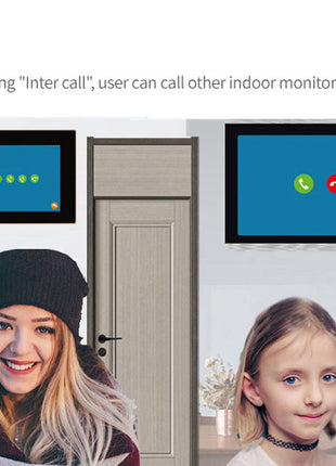 10-inch HD IP Video doorphone touch indoor monitor wifi video door phone intercom system