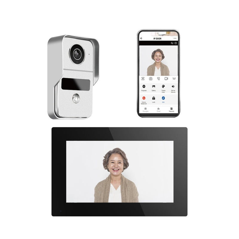 CRONY 10-inch HD IP Video doorphone touch indoor monitor wifi video door phone intercom system