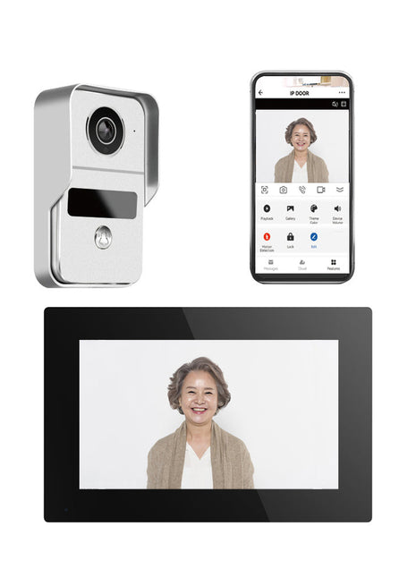 10-inch HD IP Video doorphone touch indoor monitor wifi video door phone intercom system