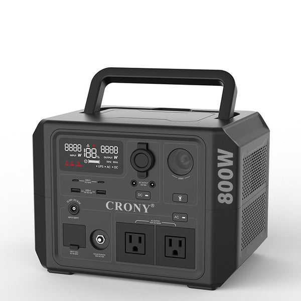CRONY  CN601-800W Portable Power Station Portable Outdoor Power Lithium Iron Phosphate Energy Storage Power