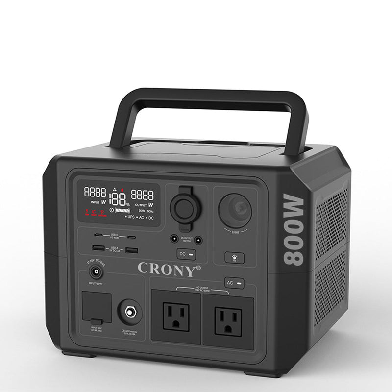 CRONY  CN601-800W Portable Power Station Portable Outdoor Power Lithium Iron Phosphate Energy Storage Power