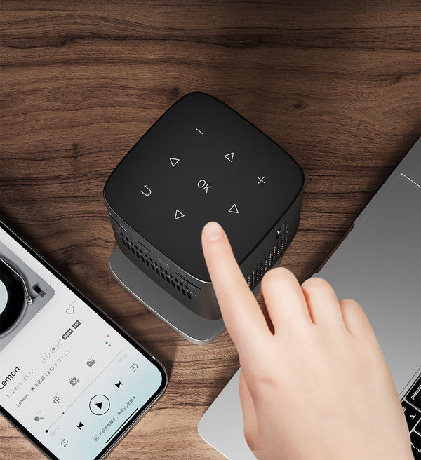 C1000 3D upright Projector with BT speaker Mini 1080p Wifi Smart Led Dlp Android Mobile Home Theater Portable Pico Pocket Video Projector With Battery