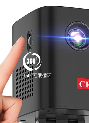 C1000 3D upright Projector with BT speaker Mini 1080p Wifi Smart Led Dlp Android Mobile Home Theater Portable Pico Pocket Video Projector With Battery