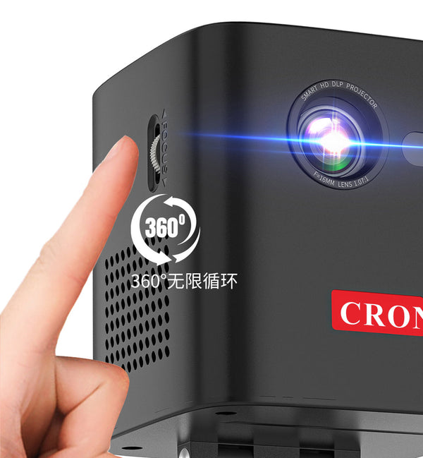 C1000 3D upright Projector with BT speaker Mini 1080p Wifi Smart Led Dlp Android Mobile Home Theater Portable Pico Pocket Video Projector With Battery