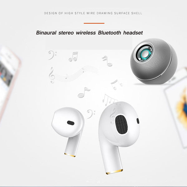 Wireless Music i8X mini earphone Smart In-Ear Invisible Earbud