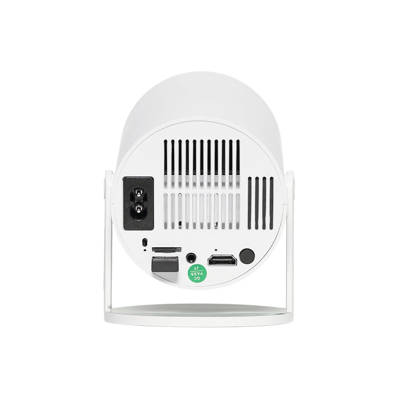 CRONY Portable HY300PRO Smart Projector 720P HD 2.4G/5G WiFi 6 Bluetooth 5.2 Android 11