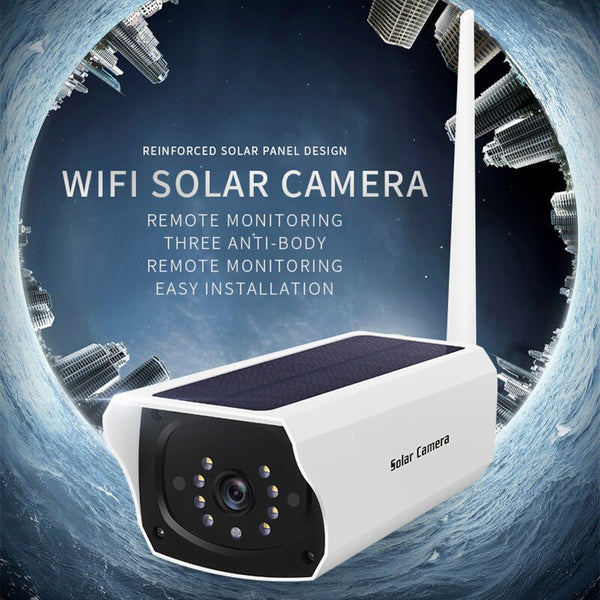 YN60-solar 5X WIFI camera 1080P HD Security Surveillance Audio