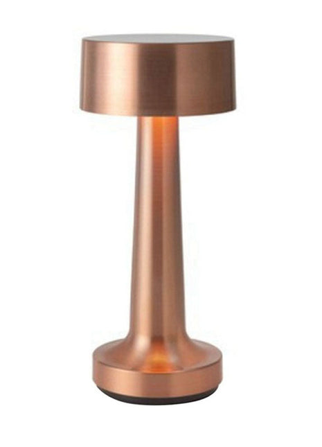 Dumbbell Table Lamp Rose Gold Three color dimming