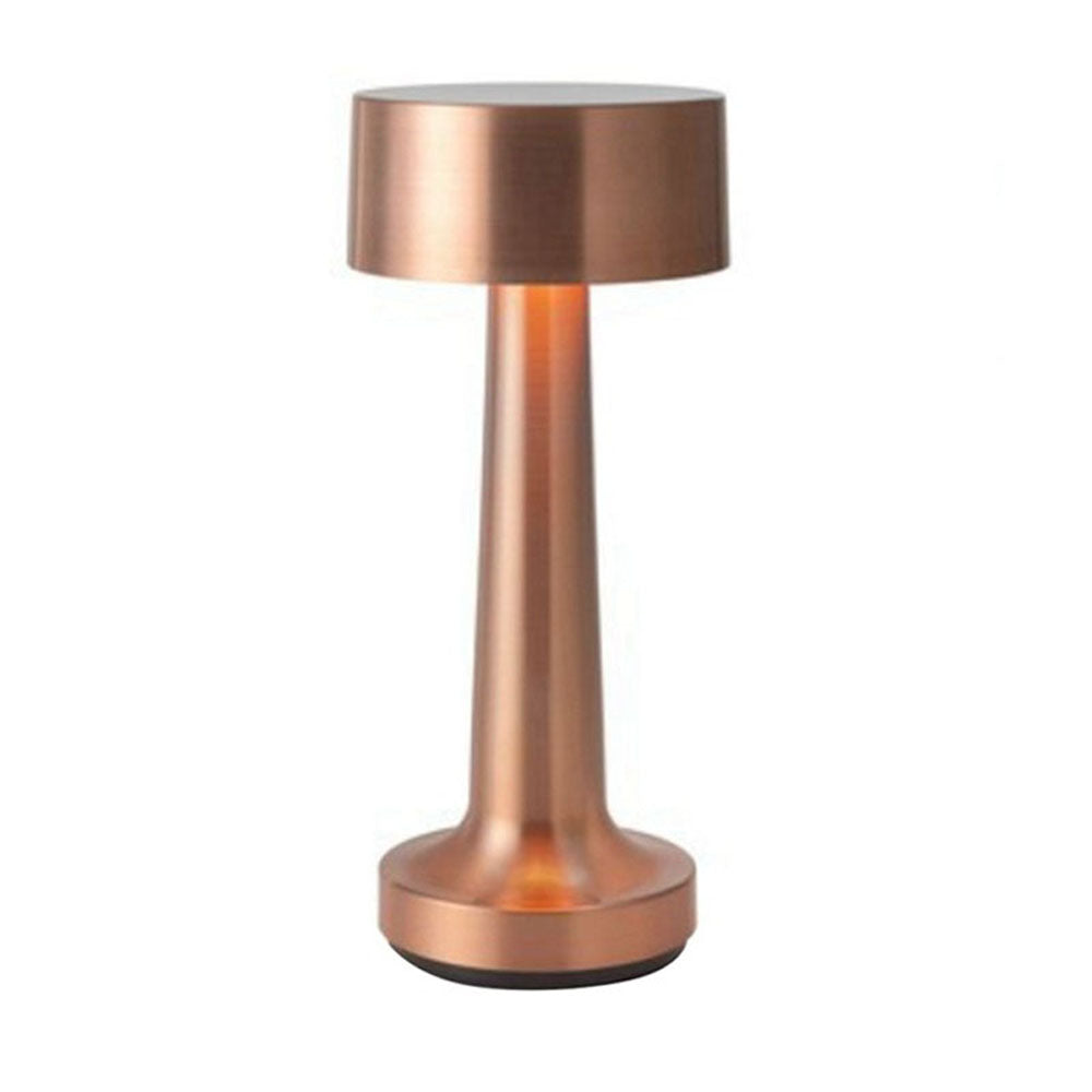 Dumbbell Table Lamp Rose Gold Three color dimming