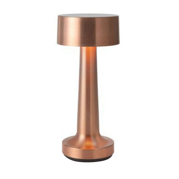 Dumbbell Table Lamp Rose Gold Three color dimming