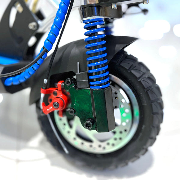CRONY V10 Pro Blue max speed 35km/h Fast Speed E-scooter 38v 1000w strong powerful electric scooter foldable 10 inch electric scooter