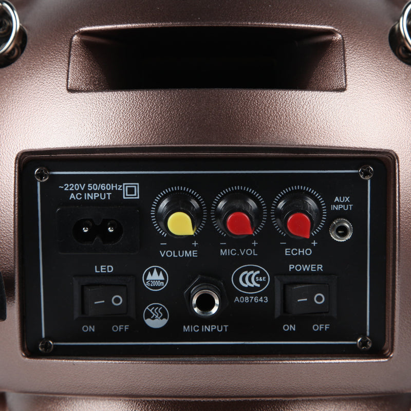 CRONY V6E speaker Portable Bear Ibastek Subwoofer Speaker Karaoke