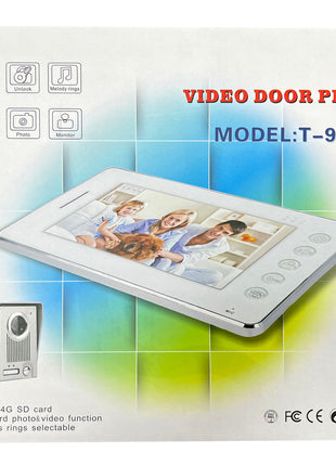 CRONY T-7001CL+ Visual doorbell Visual doorbell Wireless Doorbell HD Digital Camera 7 Inch