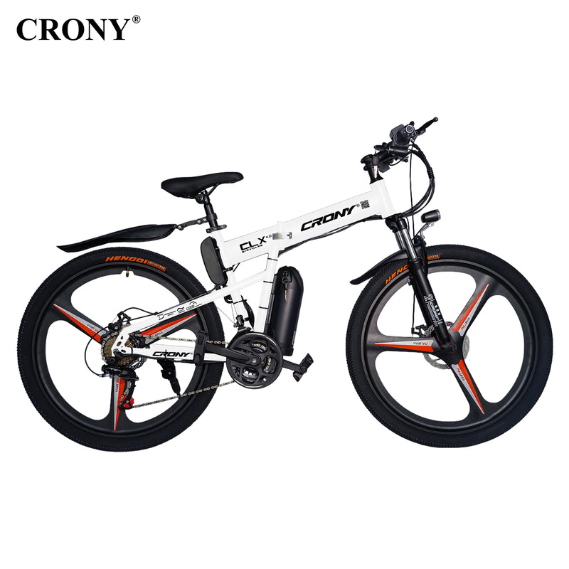 CRONY FA-018 Electric Scooter 250W Motor 36V/12AH Battery 20-50KM Range Disc Brakes Front Suspension Detachable Battery electric bike