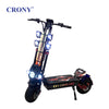 CRONY J86 High Configuration Electric Scooter, Dual 4000W Motors, 80–100 KM/H Top Speed, 60V 23.5Ah Battery, 50–60 KM Range, 13" Tires, Hydraulic Suspension, Oil Brakes, Bluetooth Speaker, LED Lights