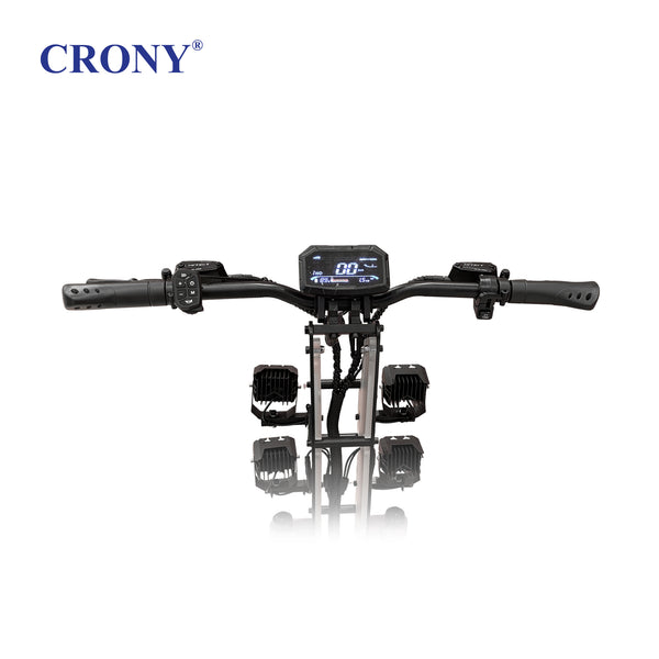 CRONY J86 High Configuration Electric Scooter, Dual 4000W Motors, 80–100 KM/H Top Speed, 60V 23.5Ah Battery, 50–60 KM Range, 13" Tires, Hydraulic Suspension, Oil Brakes, Bluetooth Speaker, LED Lights