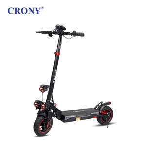CRONY T4 big display high speed E-scooter  NO SEAT Foldable Electric Scooter  10inch Black , Smart Lock and App