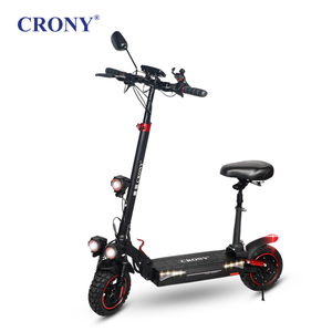 CRONY T4 Electric Scooter, 2000W Motor, 48V 13Ah Battery, 30–35 KM/H Top Speed, 25–35 KM Range, Dual Disc Brakes, Dual Suspension, Smart Lock, App Connectivity, Triple LED Headlights, Foldable E-Scooter