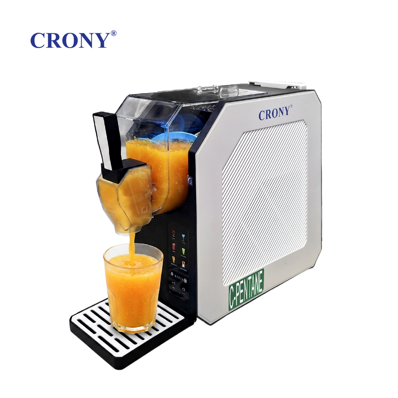 CRONY HBS-1901 Slushie Machine, 1.9L / 64 oz Capacity, 250W Commercial Frozen Drink Maker, AC 220–240V, Compact Slush Maker for Home, Restaurant, Café &amp; Events